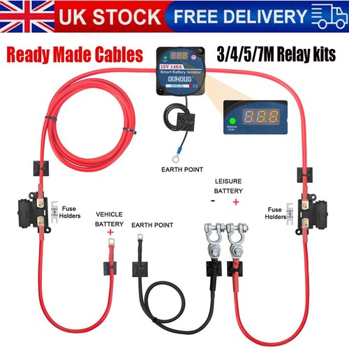 Ready made lead battery - ready, split