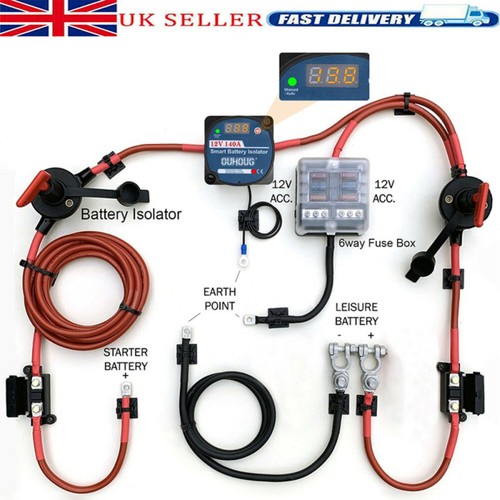 Ready made battery split - ready,
