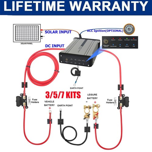 12v dual battery - dc, dc