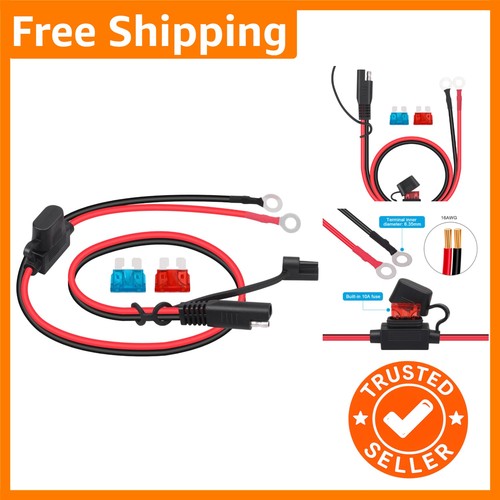 Sae motorcycle battery charger - battery,