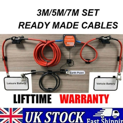 Split charge relay kit - split, starter