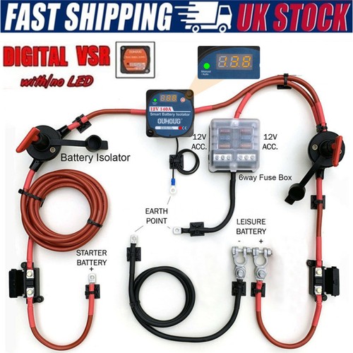 Camper split charge relay - camper,