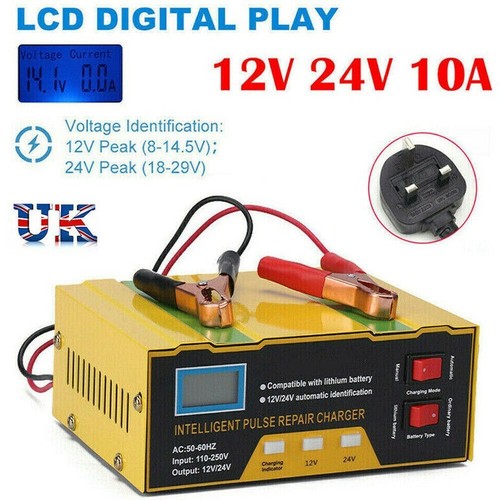 Car battery charger heavy - car, duty