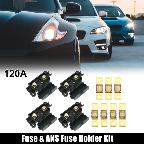 1set 120a fuse kit - 1set, inline