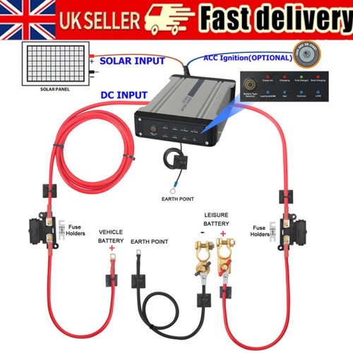12v dual battery - to, dc